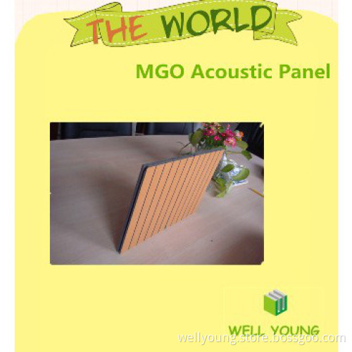 Perforated acoustic slot panel